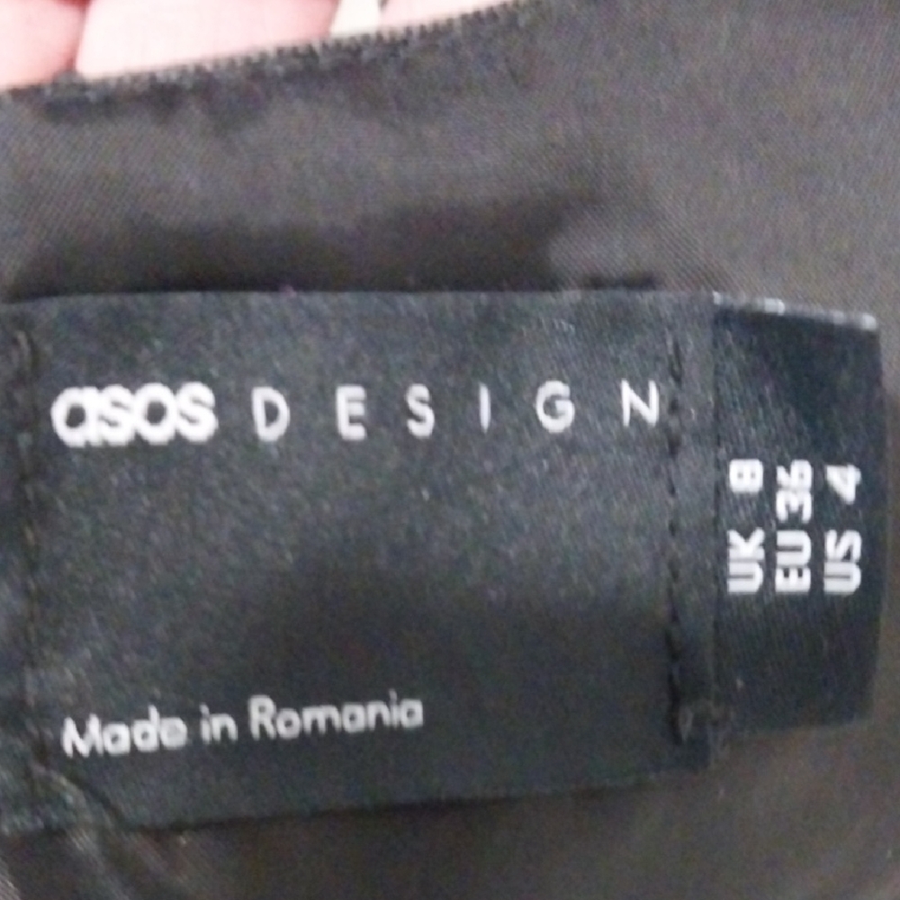 ASOS Black Wrap Crop Top - Picture 3 of 4